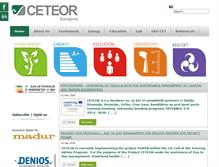 Tablet Screenshot of ceteor.ba